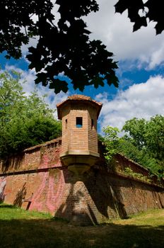 Guard Tower Castle Spilberk in Brno.