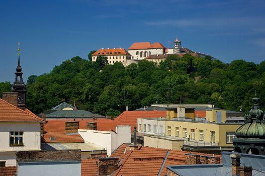 Castle Spilberk in Brno.