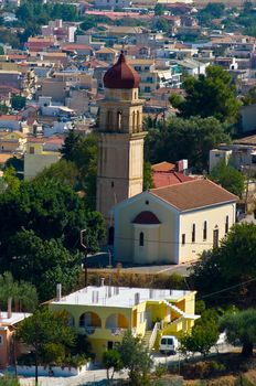 Church in the city Zakynthos on the island Zakynthos, Hellenic Republic.