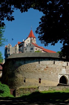 The ancient castle, his name is Pernstein