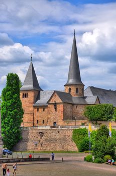 Fuldaer Dom Cathedral in Fulda in Hessen, Germany