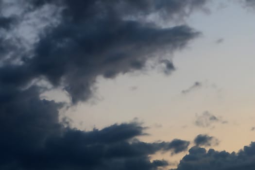 Clouds and sky image collection - taken in different periods from one sight.