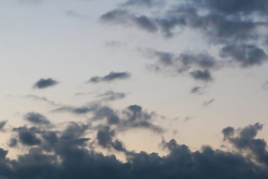 Clouds and sky image collection - taken in different periods from one sight.