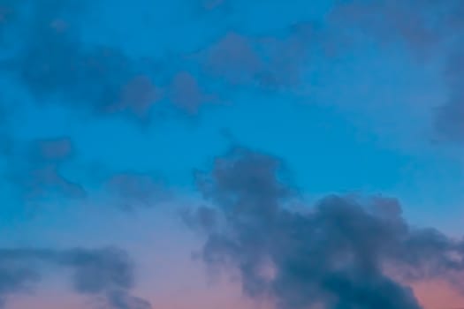 Clouds and sky image collection - taken in different periods from one sight.