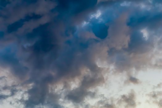Clouds and sky image collection - taken in different periods from one sight.