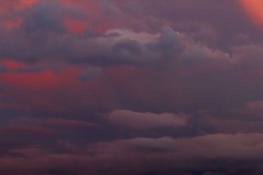 Clouds and sky image collection - taken in different periods from one sight.