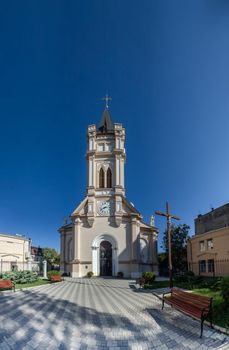 Odessa, Ukraine - 10.11.2018. Assumption of the Blessed Virgin Mary Cathedral in Odessa. A religious building belonging to the Catholic Church