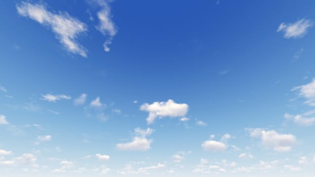 Cloudy blue sky abstract background, blue sky background with tiny clouds, 3d rendering

