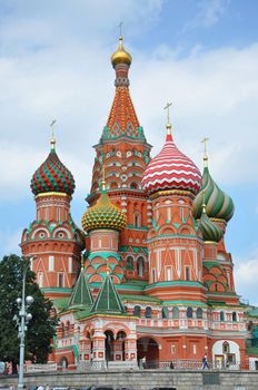 The Cathedral of the Virgin Protectress, St. Basil's Cathedral Sobor Vasiliya Blazhennogo.