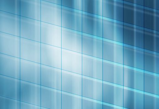 Abstract background, with grid line. modern building glassy exterior. 