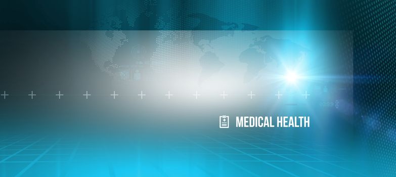 Abstract medical health background, suitable for health care and medical news topics