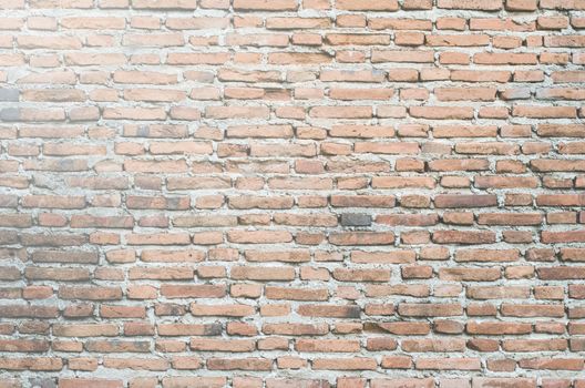The flap white brick wall background.