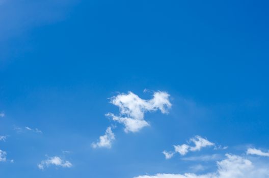 blue sky with clouds