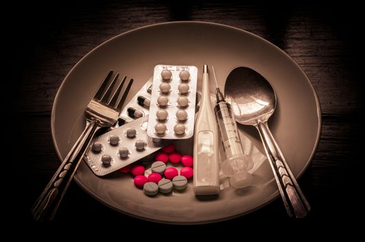 Many medications are dishes for the sick who could be administered to food