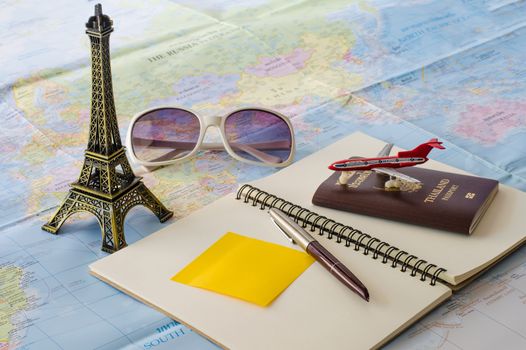 Tourism planning and equipment needed for the trip.