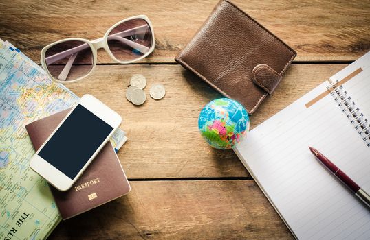 Tourism planning and equipment needed for the trip.