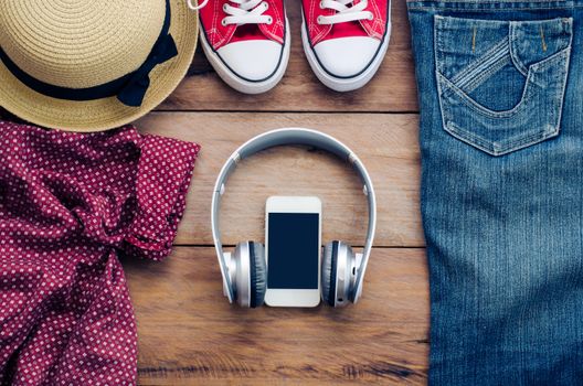 travel Clothing accessories Apparel along for the trip