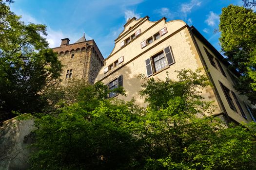 The medieval castle Schloss Landsberg in Germany