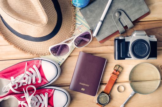 Travel Clothing accessories Apparel along for the trip