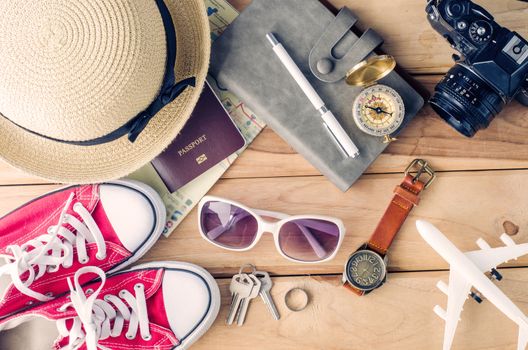 Travel Clothing accessories Apparel along for the trip