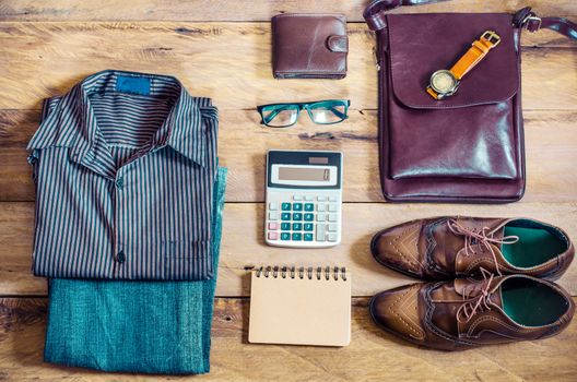 Clothing and accessories for businessman