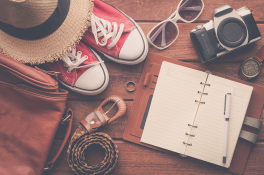 Travel Clothing accessories Apparel along for the trip