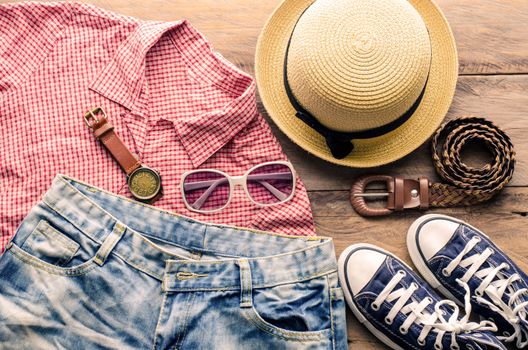 Travel Clothing accessories Apparel along for the trip