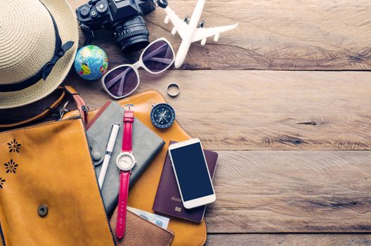Travel Clothing accessories Apparel along for the trip