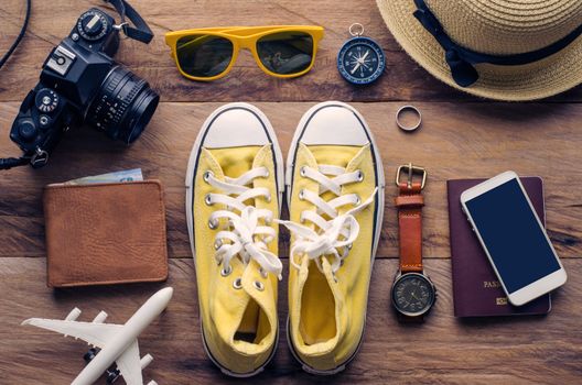 Travel Clothing accessories Apparel along for the trip