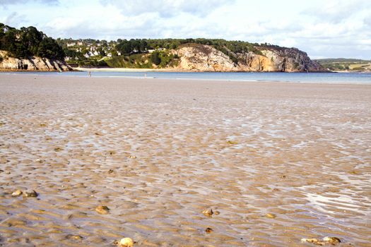 Beach of Morgat, Finistere, Brittany