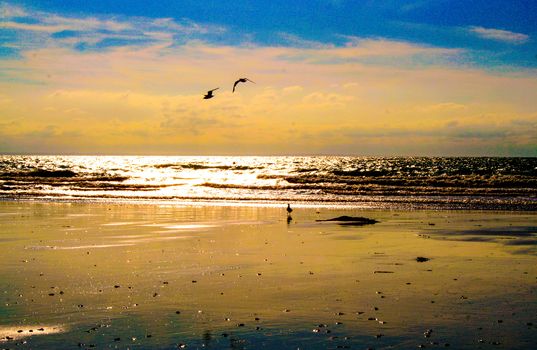 Beach of Morgat, Finistere, Brittany