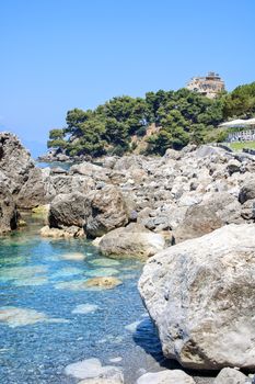 Little bay of Maratea coast, Basilicata, Italy
