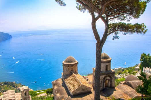 landscape of  Ravello, Italy