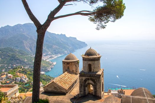 landscape of  Ravello, Italy