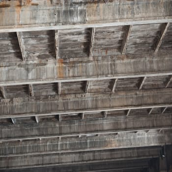 ruins of a very heavily polluted industrial factory, industrial series