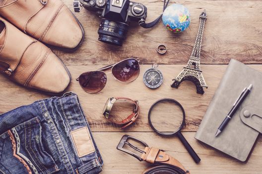 Travel Clothing accessories Apparel along for the trip 