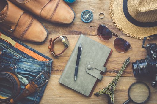 Travel Clothing accessories Apparel along for the trip 