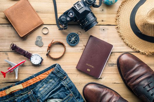 Travel Clothing accessories Apparel along for the trip