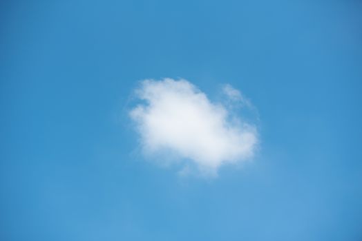 blue sky with cloud