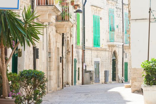 Molfetta, Apulia, Italy - Calming atmosphere in the old town of Molfetta