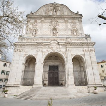 San Nicola Cathedral Duomo in Sassari, Italy