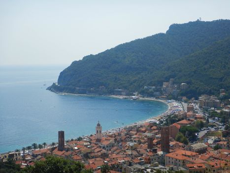 View of Noli, Liguria - Italy