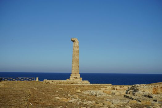 Archaeological area of Capo Colonna, Crotone - Calabria, Italy