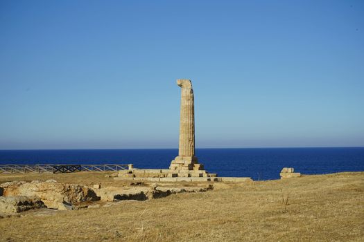 Archaeological area of Capo Colonna, Crotone - Calabria, Italy