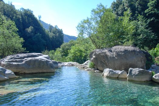 Creek near Rocchetta nervina, Liguria - Italy