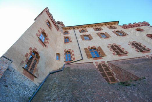 Castle "Falletti". Located in the center of the village of Barolo, CN - Piedmont - Italy