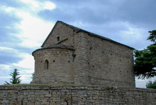 Romanesque Chapel of St. Sebastian, Bergolo, Piedmont - Italy