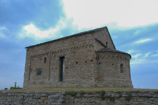 Romanesque Chapel of St. Sebastian, Bergolo, Piedmont - Italy