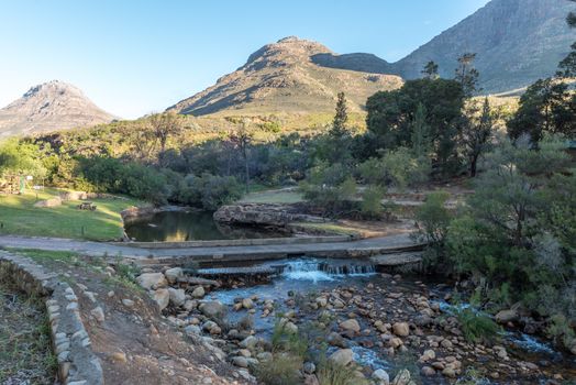 A low level road bridge at Algeria in the Cederberg Mountains in the Western Cape of South Africa