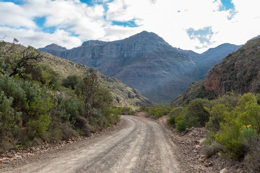 The Uitkyk Pass near Algeria in the Cederberg Mountains in the Western Cape of South Africa